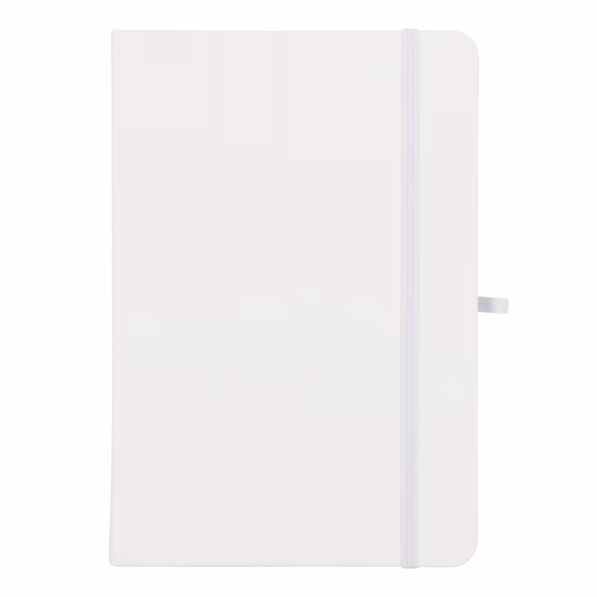 Vue 7 de Carnet Olmo à couverture rigide en PU A5 avec notes autocollantes