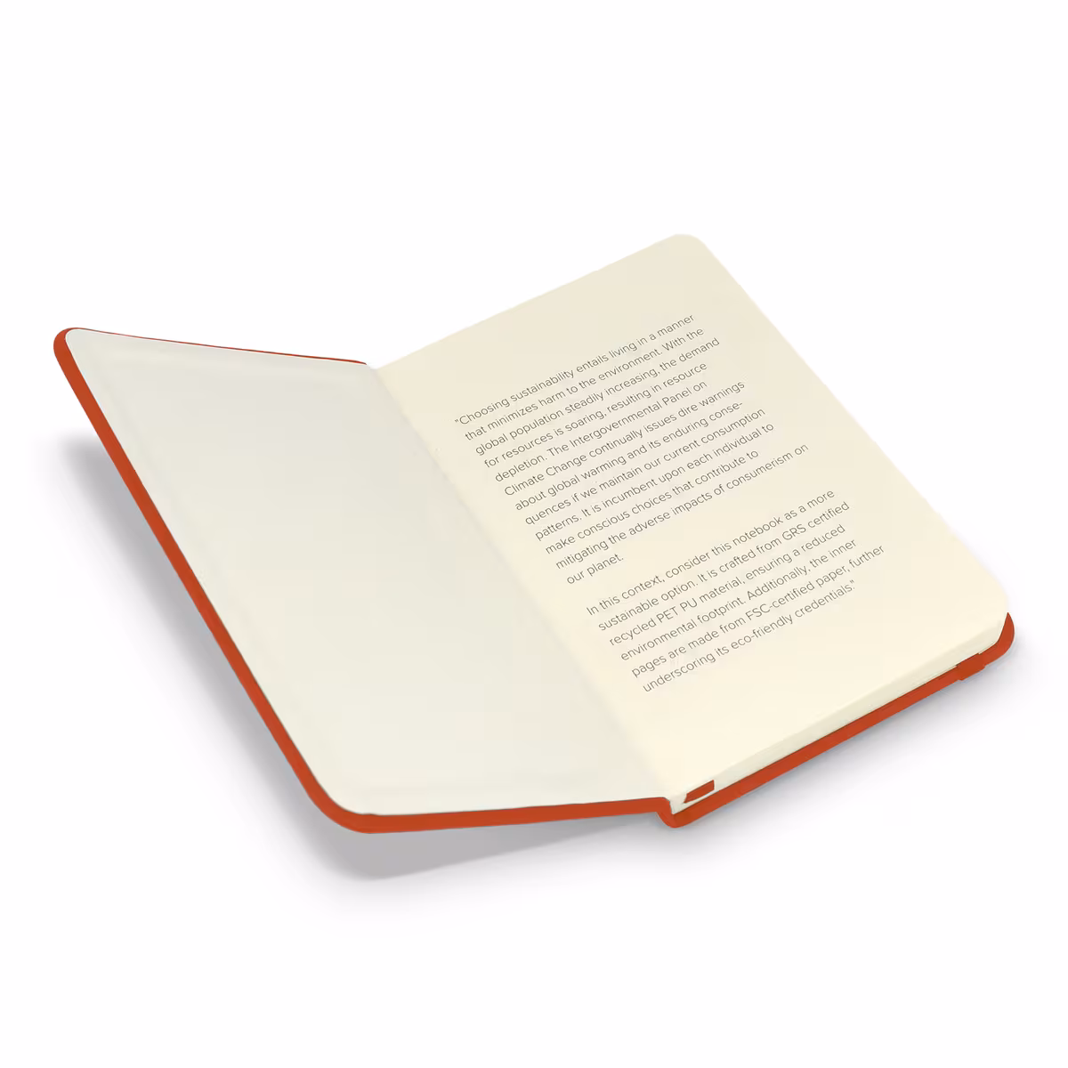 Vue 25 de Cahier R-PET/PU A6