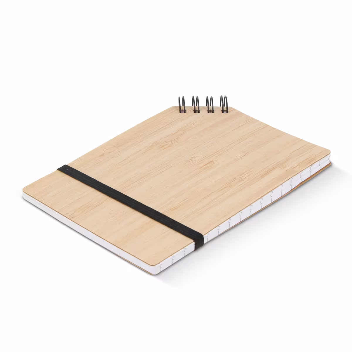 Cahier à reliure d'angle en bambou A6