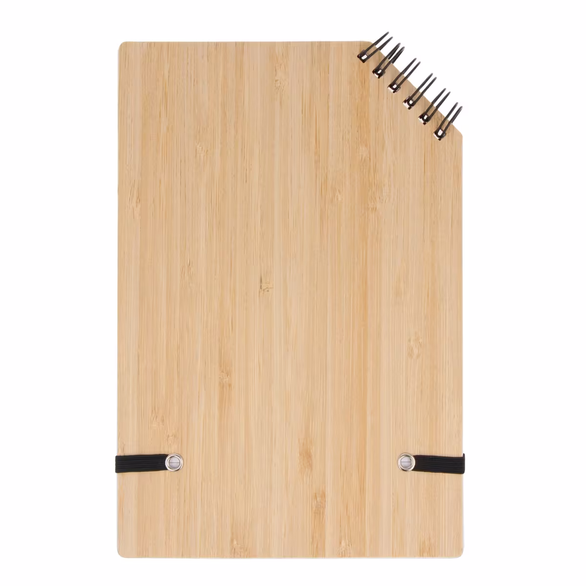Vue 2 de Cahier à reliure d'angle en bambou A5