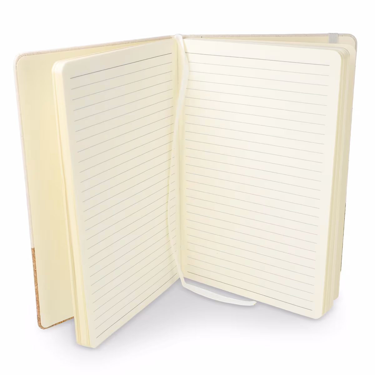 Vue 4 de Cahier coton & liège A5