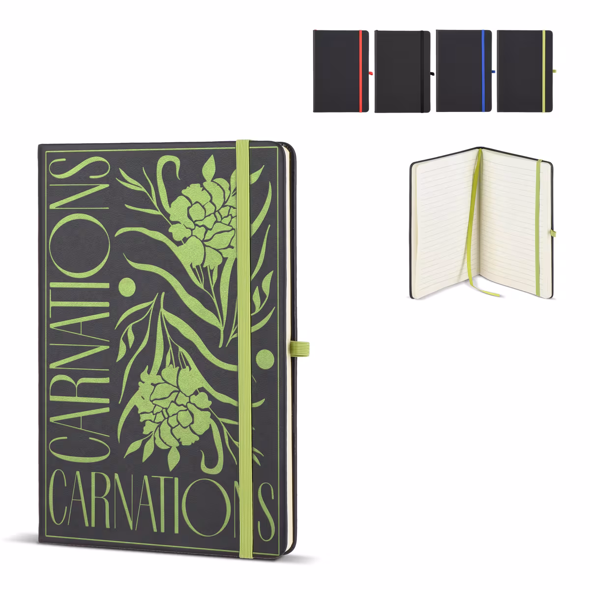 Vue 8 de Carnet Iroko Couverture rigide Laser A5