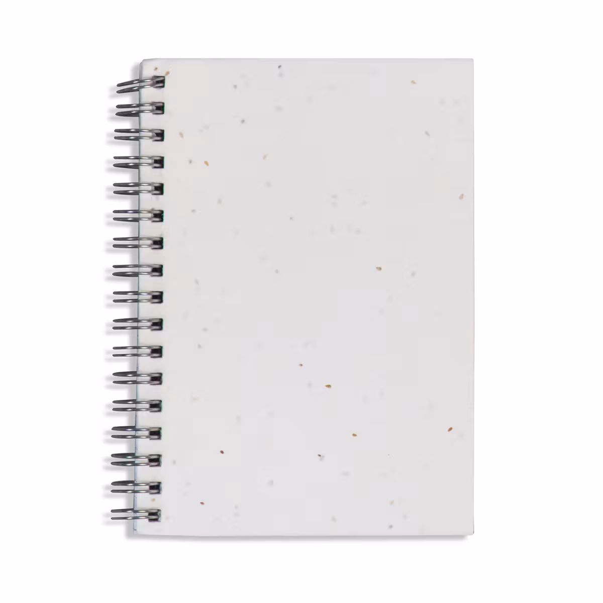 Cahier à spirale en papier semences
