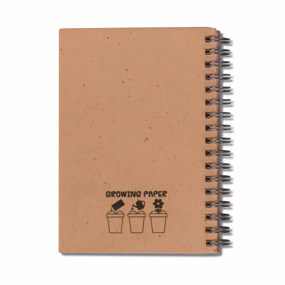 Vue 7 de Cahier à spirale en papier semences