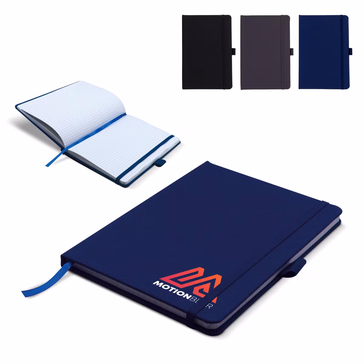 Vue 3 de Carnet en RPET A5