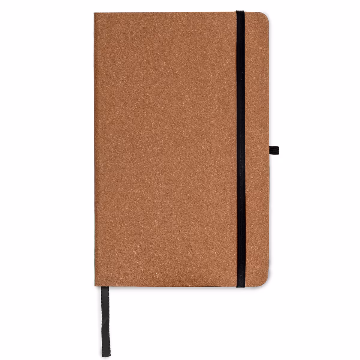 Vue 6 de Carnet A5 couverture rigide en cuir recyclé