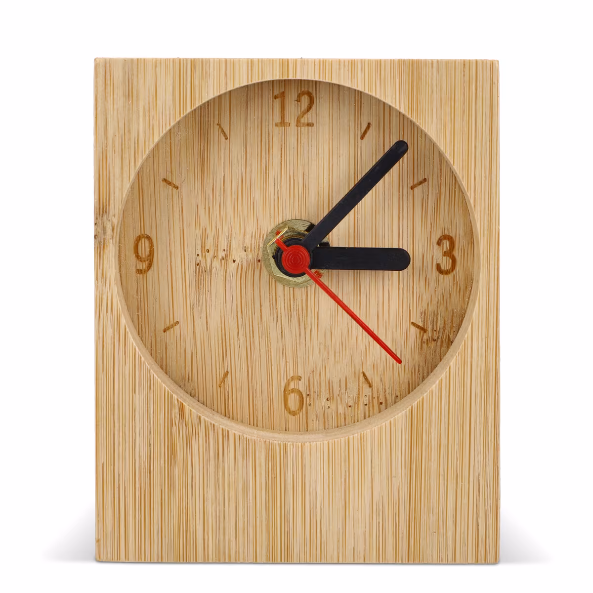 Vue 1 de Horloge de bureau rectangulaire