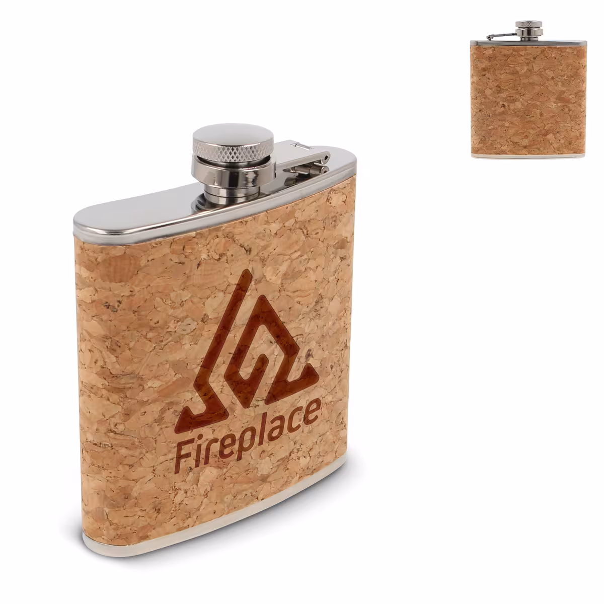 Vue 4 de Hip-flask bouchon 170ml