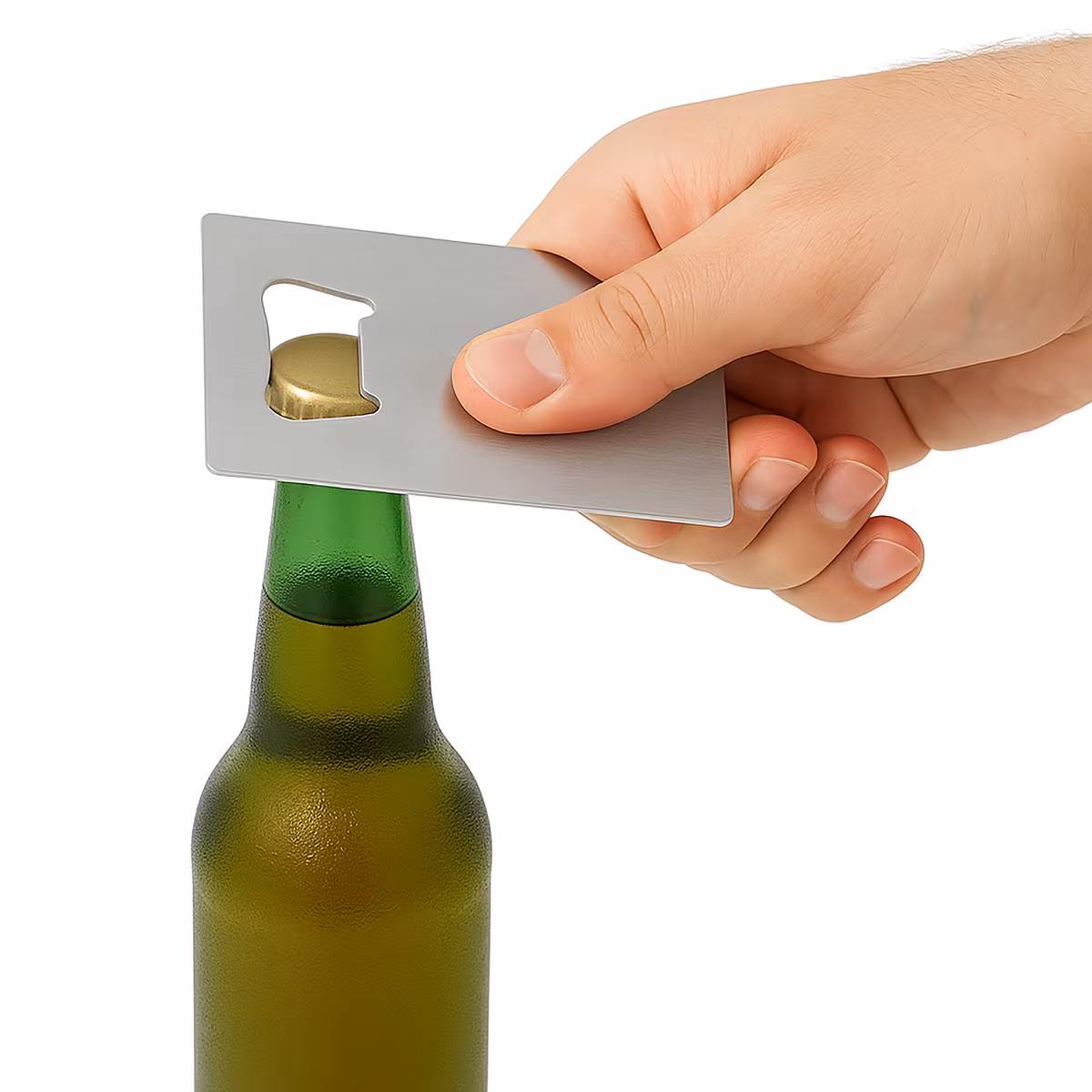 Vue 2 de Ouvre-bouteille format carte de crédit