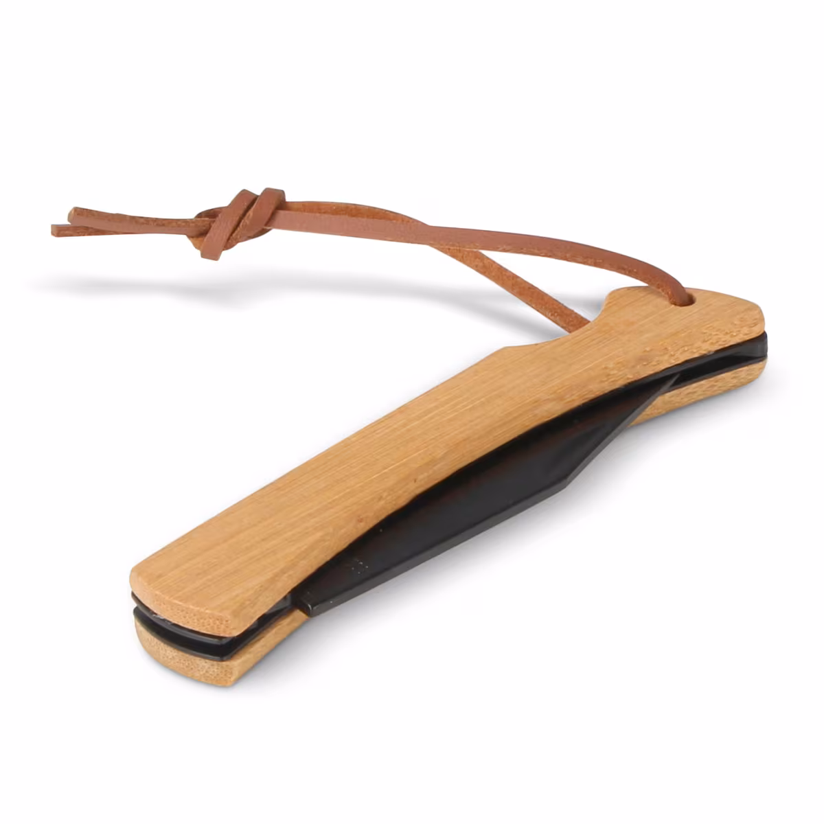 Vue 1 de Couteau de poche en bambou