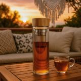 Vue 4 de Bouteille isotherme 420ml INFUZ