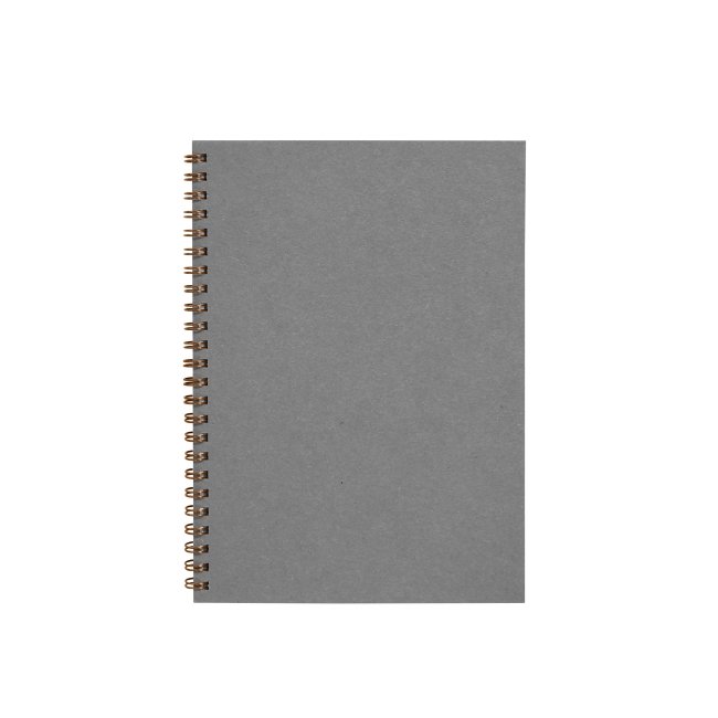 Cahier spirale A5 carton recyclé MEMENTO