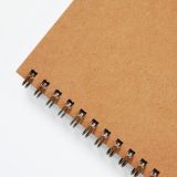 Vue 3 de Cahier spirale A5 carton recyclé MEMENTO