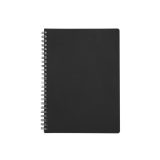 Vue 7 de Cahier spirale cuir régénéré A5 LIBER