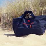 Vue 4 de Sac fourre-tout polyester recyclé CITIZEN BLUE