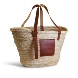 Vue 1 de Grand panier paille RIVIERA