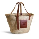 Vue 3 de Grand panier paille RIVIERA