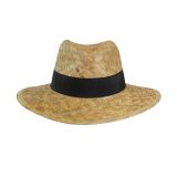 Vue 5 de Chapeau paille dorée PANAMA