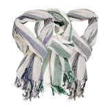 Vue 2 de Chèche coton bio 110g NECKYBIO