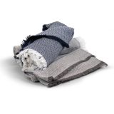 Vue 2 de Plaid polycoton recyclé 320g REWARM