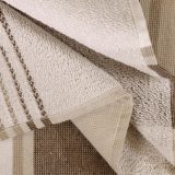 Vue 5 de Fouta serviette polycoton recyclé 470g MARINA