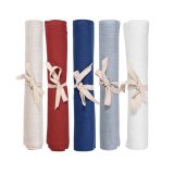 Vue 2 de Chèche coton 95g HANDLOOM