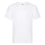 Vue 2 de T-shirt 100 % Coton Manches Courtes Original Blanche