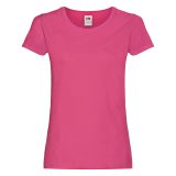 Vue 7 de T-shirt 100 % Coton Manches Courtes Original Couleur Femme