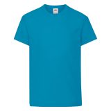Vue 7 de T-shirt 100 % Coton Manches Courtes Original Couleur Enfant