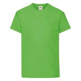 Vue 15 de T-shirt 100 % Coton Manches Courtes Original Couleur Enfant