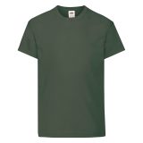 Vue 14 de T-shirt 100 % Coton Manches Courtes Original Couleur Enfant