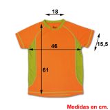 Vue 2 de T-shirt Tecnique Arabia Enfant