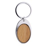 Vue 2 de Porte-cles Metal et Bois Boomer