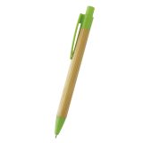 Vue 6 de Stylo a Bille en Bambou Canion