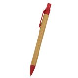 Vue 5 de Stylo en Bambou / Abs Chist