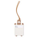 Vue 2 de Etiquette D Identification pour Valises en Paille de Ble Cliffer