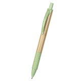 Vue 5 de Stylo en Bambou et Paille de Ble/abs Econatur