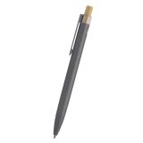 Vue 4 de Stylo a Bille en Aluminium Recycle Halser