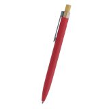 Vue 6 de Stylo a Bille en Aluminium Recycle Halser