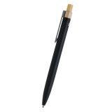 Vue 5 de Stylo a Bille en Aluminium Recycle Halser