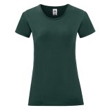 Vue 12 de T-shirt 100 % Coton Manches Courtes Iconic Couleur Femme