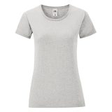 Vue 7 de T-shirt 100 % Coton Manches Courtes Iconic Couleur Femme
