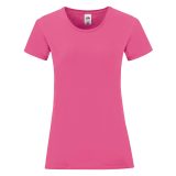 Vue 6 de T-shirt 100 % Coton Manches Courtes Iconic Couleur Femme