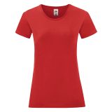Vue 10 de T-shirt 100 % Coton Manches Courtes Iconic Couleur Femme