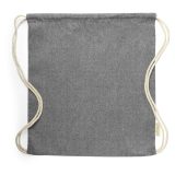 Vue 8 de Sac a Dos Konim en Coton Recycle Naturelle