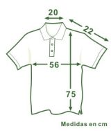 Vue 7 de Polos en Coton