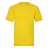 Vue 2 de T-shirt 100 % Coton Manches Courtes Value Couleur Homme
