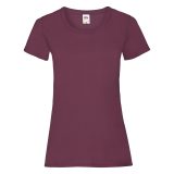 Vue 5 de T-shirt 100 % Coton Manches Courtes Value Couleur Femme