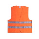 Vue 3 de Gilet Reflechissant Vias