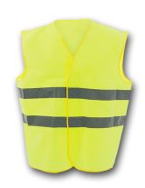 Vue 2 de Gilet Reflechissant Vias